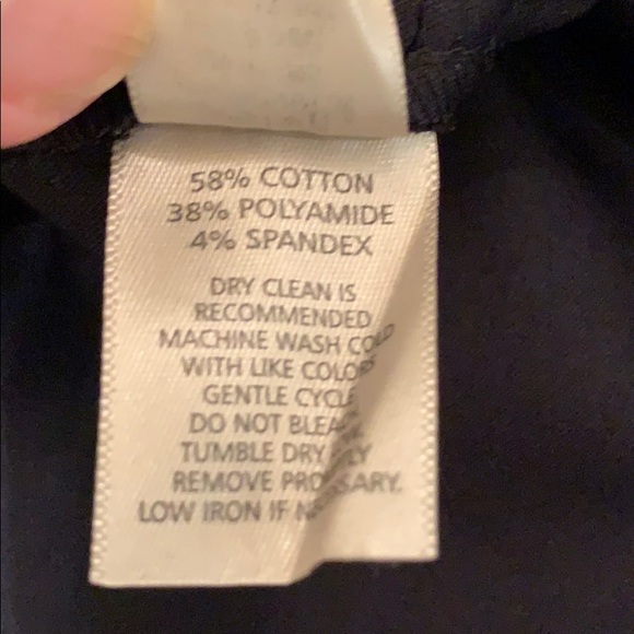 Ecru slim leg pull on pant black size8 - Picture 5 of 7